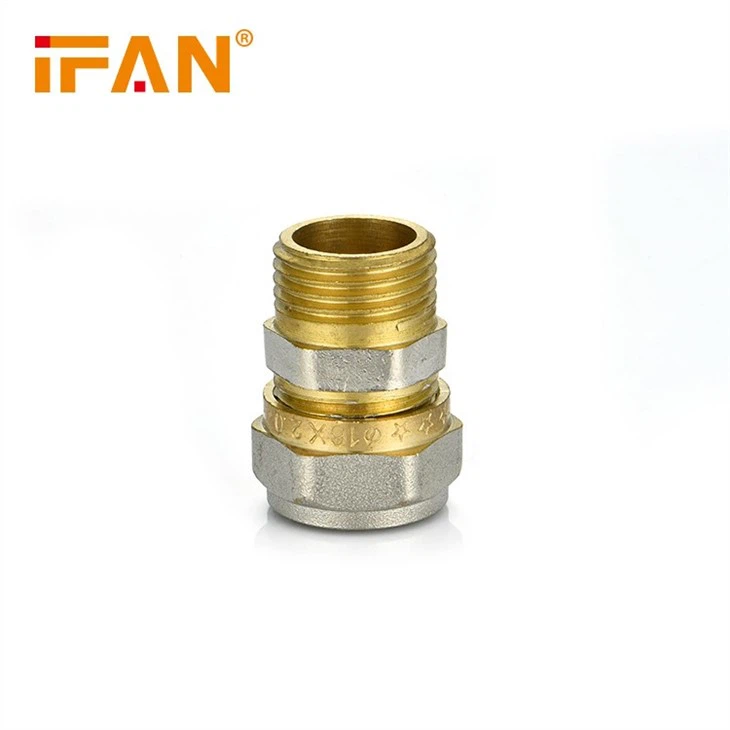Brass Compression Fitting Male Socket